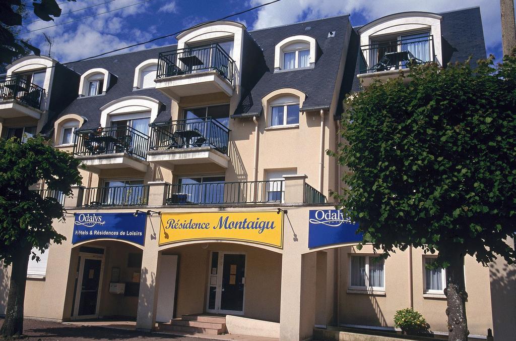 Montaigu Aparthotel Cabourg Buitenkant foto