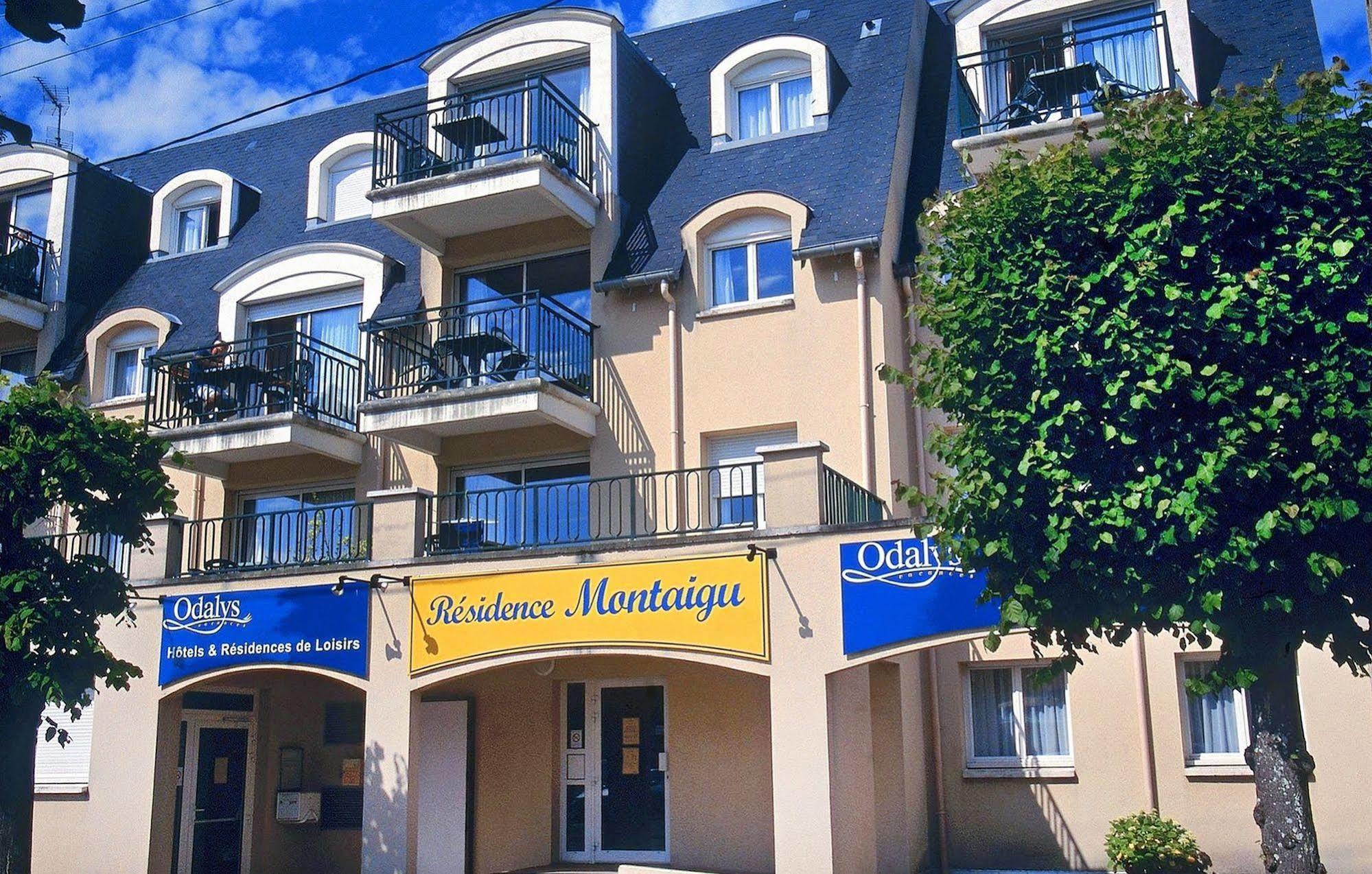 Montaigu Aparthotel Cabourg Buitenkant foto