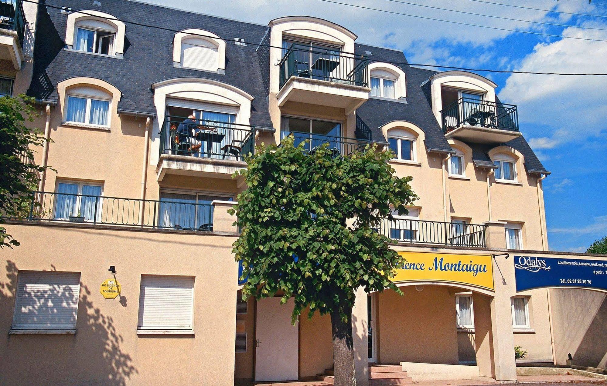 Montaigu Aparthotel Cabourg Buitenkant foto